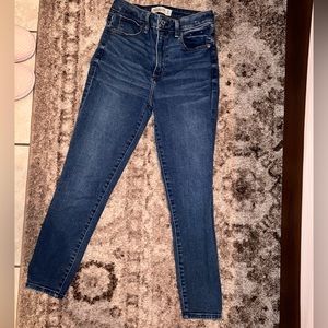 Abercrombie Curve Love Super Skinny Ankle High Rise Jeans